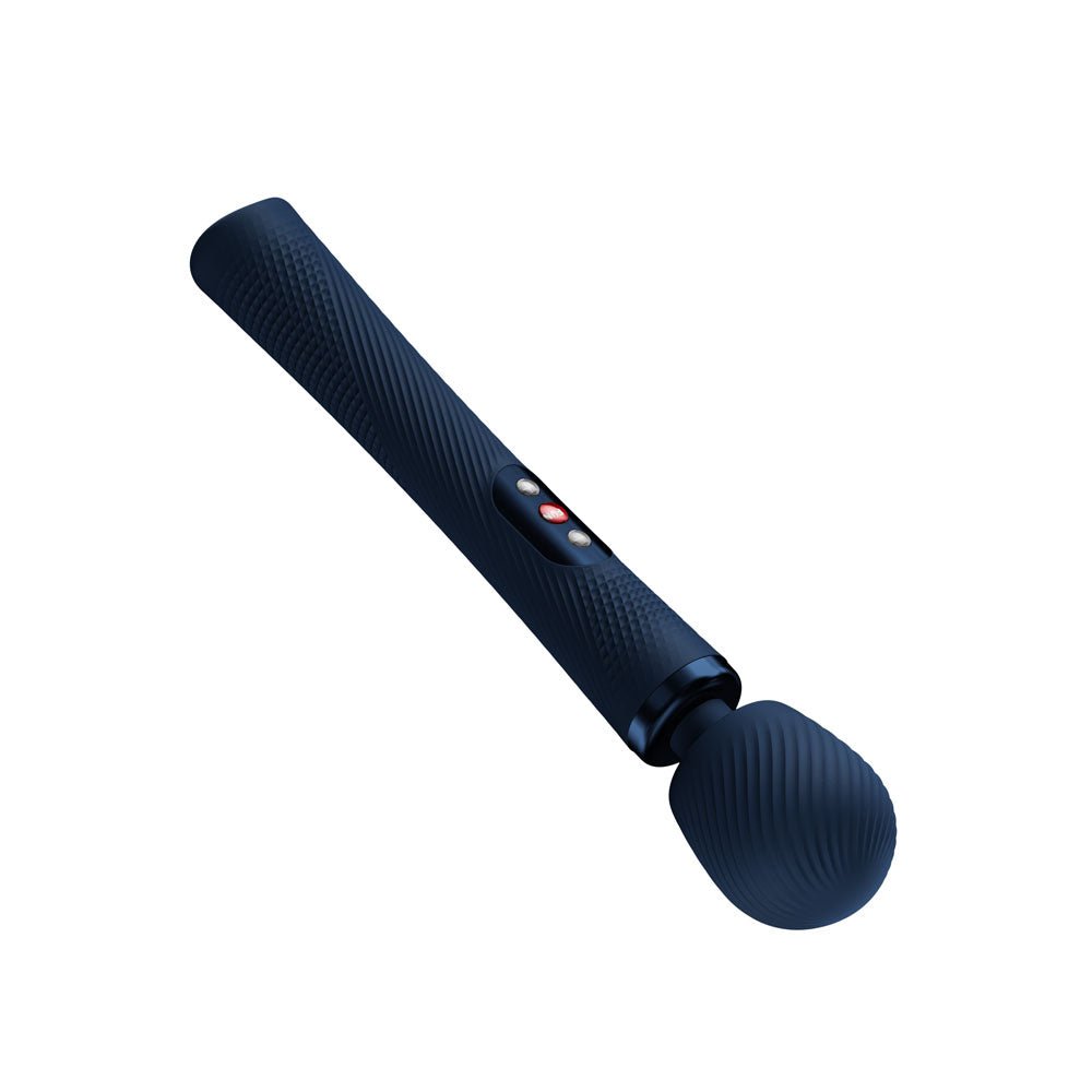Fun Factory VIM Nightblue - Nightblue USB-C Rechargeable Rumbling Massage Wand - Silk and Sin