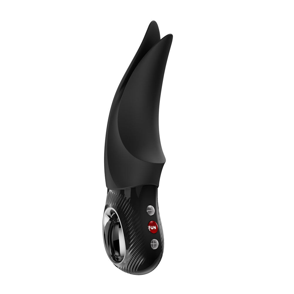 Fun Factory VOLTA Black - Black USB-C Rechargeable Vibrator - Silk and Sin