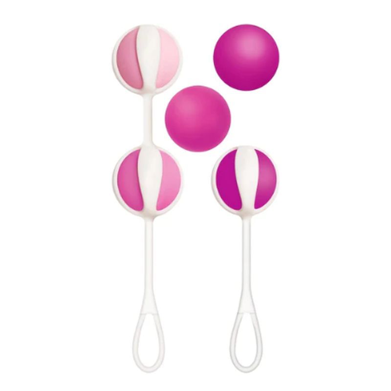 Geisha Balls 3 Sugar Pink - Silk and Sin