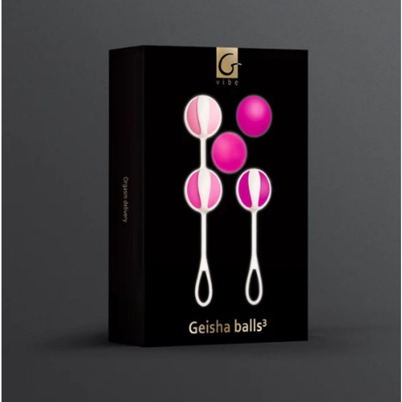 Geisha Balls 3 Sugar Pink - Silk and Sin