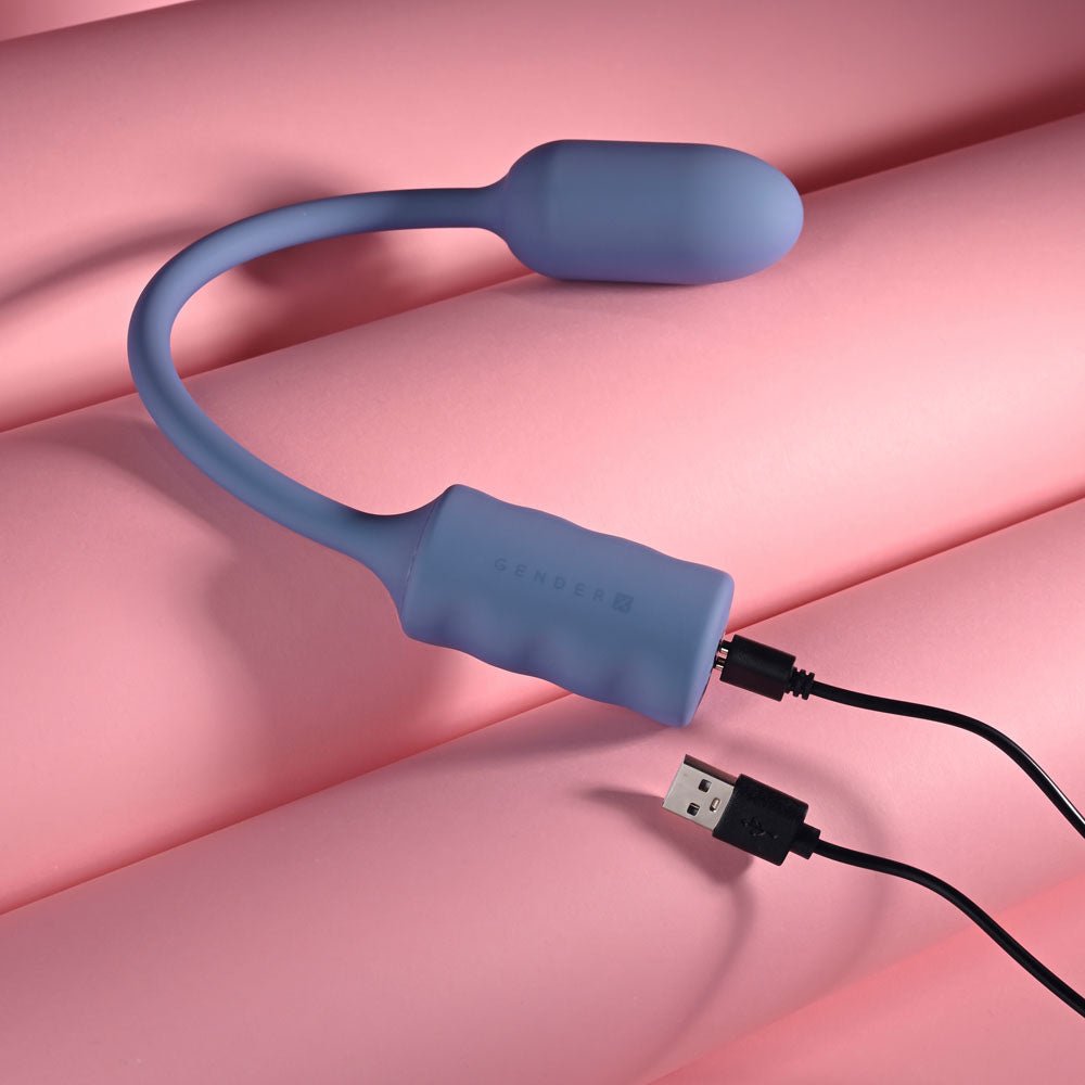 Gender X EGG-STREME - Purple USB Rechargeable Bullet Wand - Silk and Sin