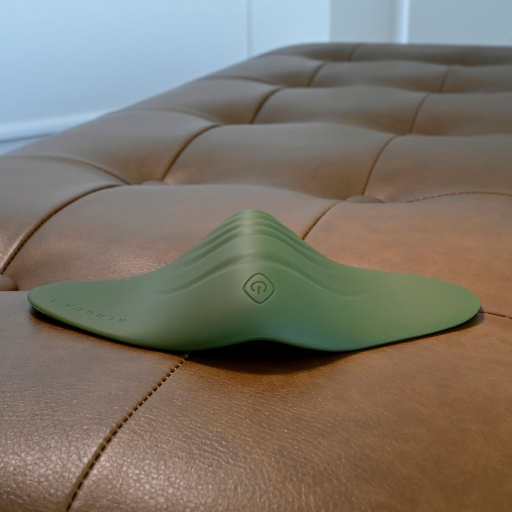Gender X PLEASURE PAD - Green USB Rechargeable Grinding Pad - Silk and Sin