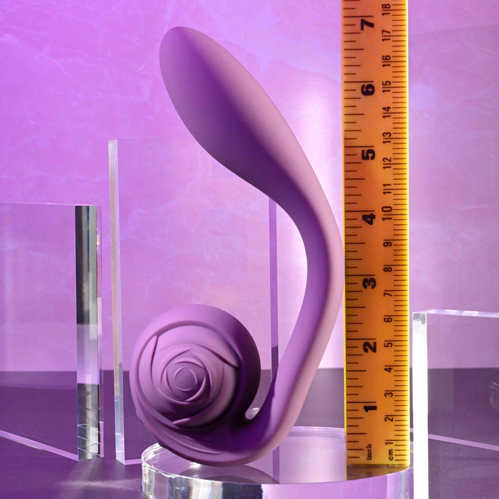 Gender X POSEABLE YOU - Purple USB Rechargeable Poseable Vibrator - Silk and Sin
