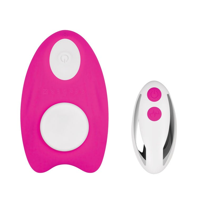 Gender X UNDER THE RADAR - Pink USB Rechargeable Panty Vibe - Silk and Sin