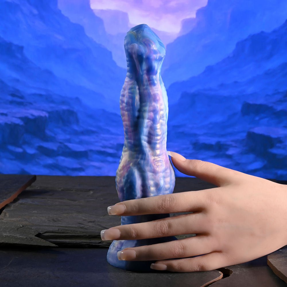 Gender X WILDEST DREAMS - USB Rechargeable Vibrating and Thrusting Fantasy Dildo with Wireless Remote - silkandsin