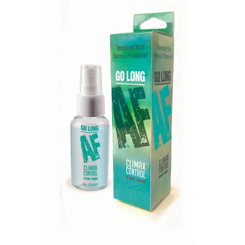 Go Long AF - Male Prolong Spray - 29 ml (1oz) Bottle - Silk and Sin