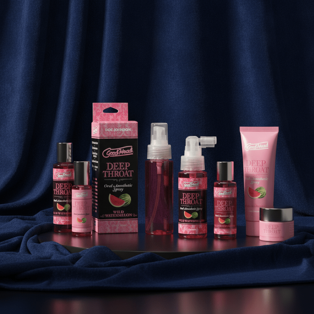 GoodHead Deep Throat Spray - Wild Watermelon - Wild Watermelon Flavoured Deep Throat Spray - 59 ml Bottle - Silk and Sin