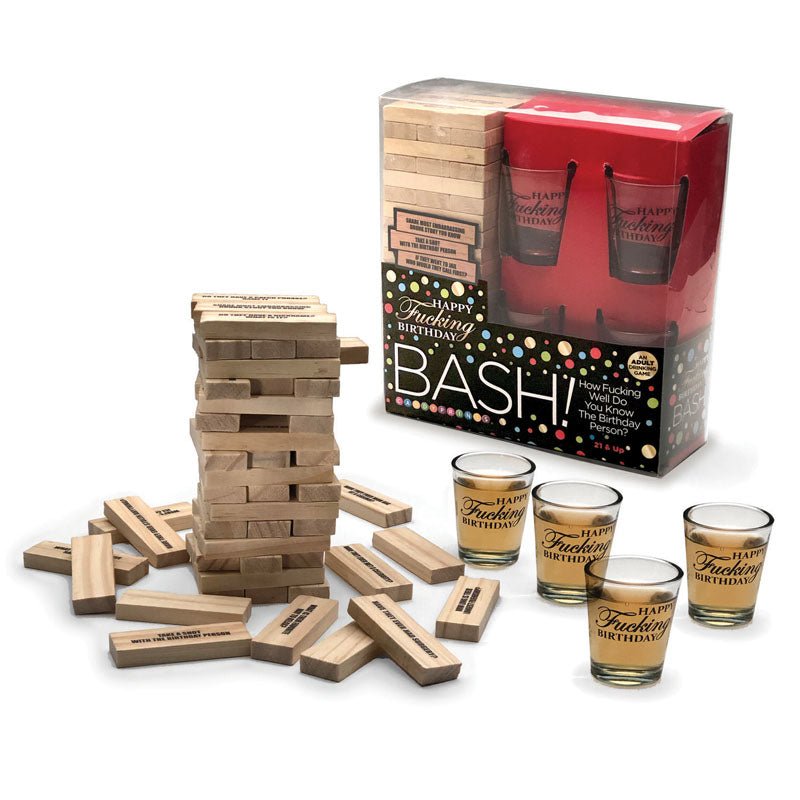 Happy Fucking Birthday Bash - Drinking Party Game - Silk and Sin