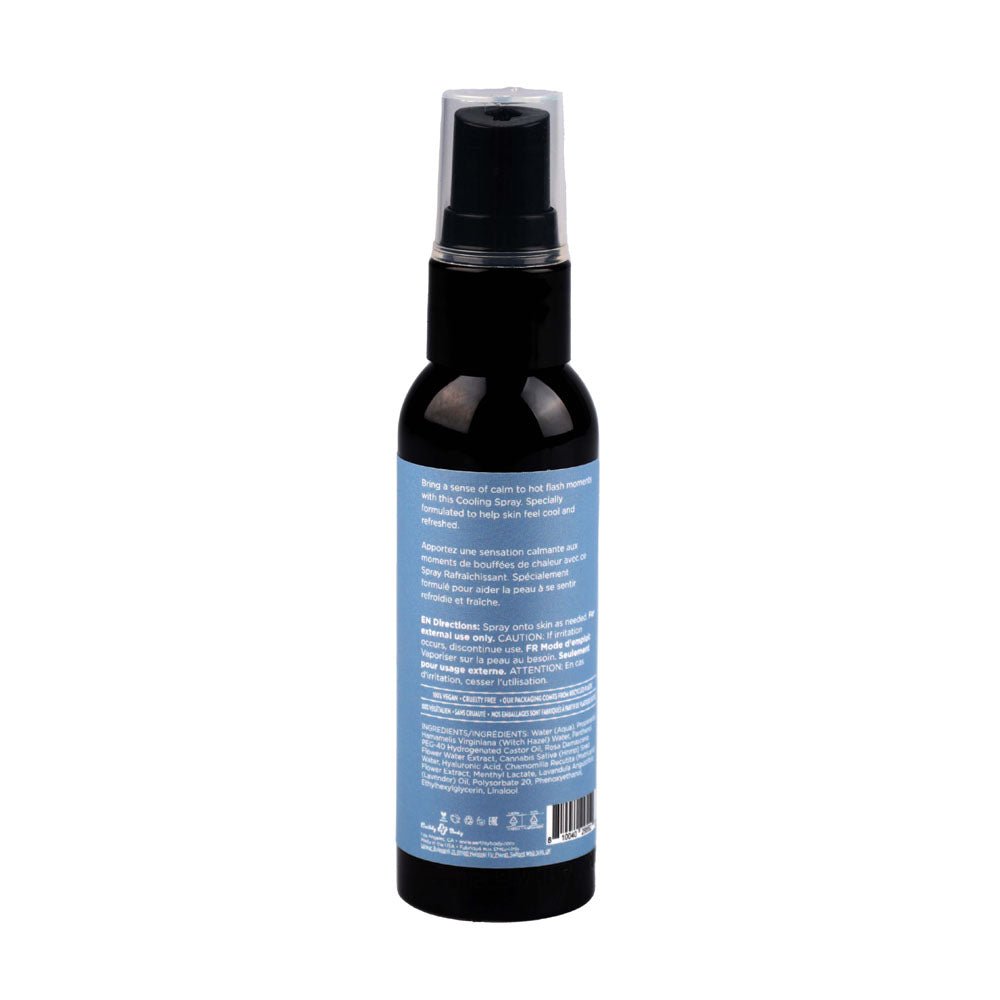 Hemp Seed MELLOW Cooling Spray - Night Time Cooling Spray - 60 ml - Silk and Sin