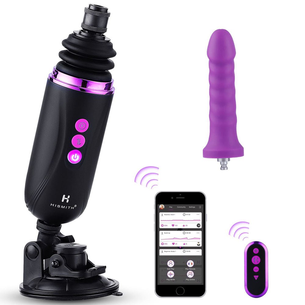 Hismith Capsule - Rechargeable Portable Sex Machine with App Control - Silk and Sin