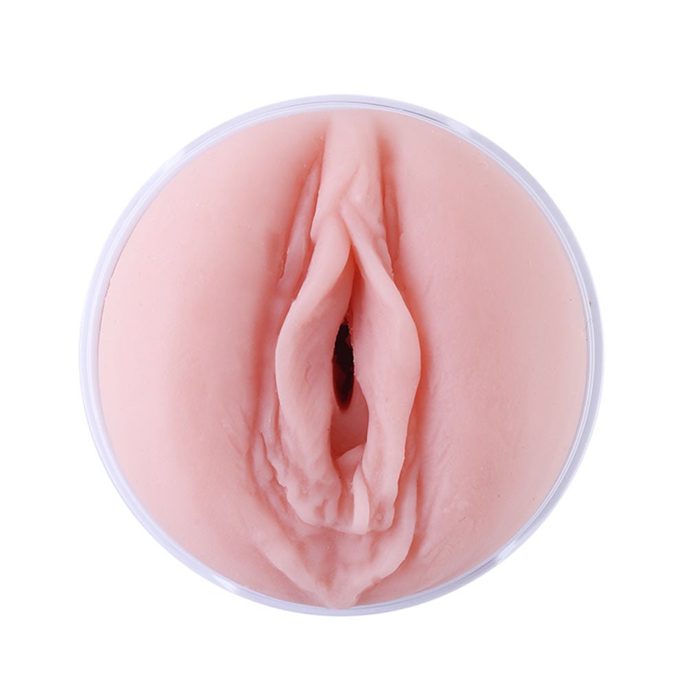 Hismith Vibrating Vagina Stroker Machine Attachment - USB Rechargeable Vibrating Vagina Stroker for Hismith Sex Machines - Silk and Sin