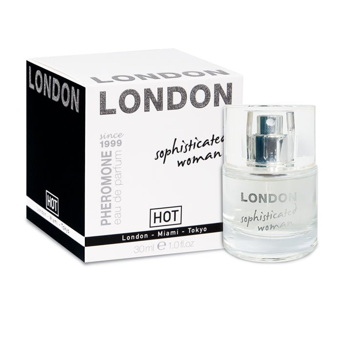 Hot Pheromone London - Sophisticated Woman - Pheromone Perfume for Women - 30 ml Bottle - Silk and Sin