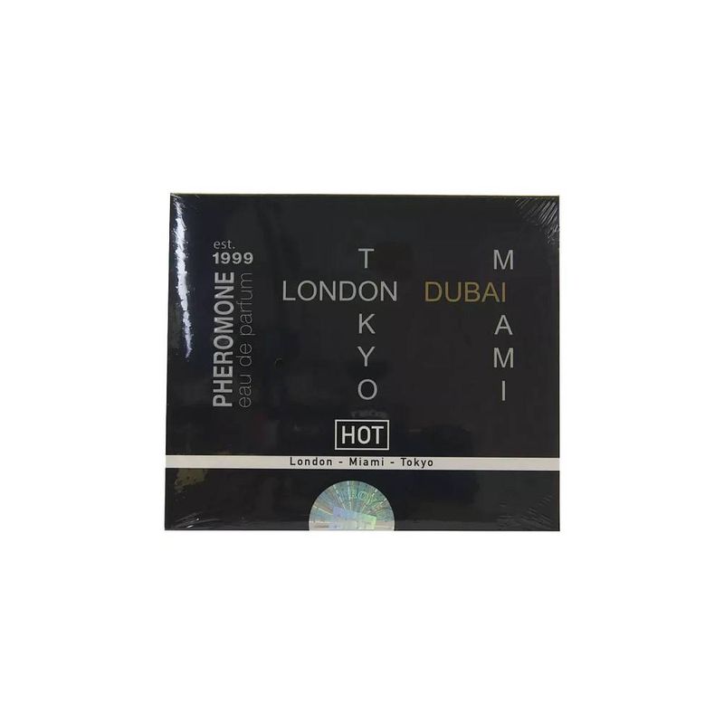 HOT Pheromone Perfume Box Men - 4 x 5ml - Silk and Sin