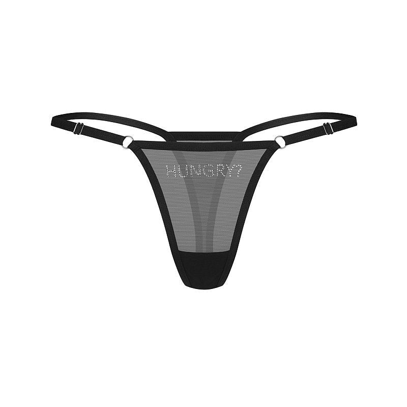 Hungry? Thong - Silk and Sin