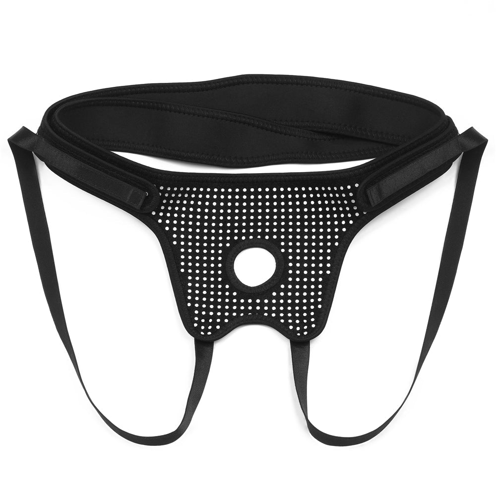 Ingen Easy Strap-On Harness - Black Adjustable Strap-On Harness (No Probe Included) - Silk and Sin