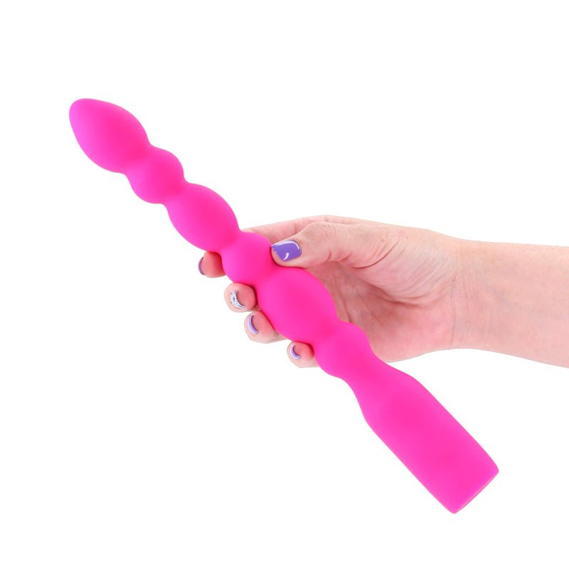 INYA Prime - Pink - Pink 28.8 cm USB Rechargeable Anal Vibrator - Silk and Sin