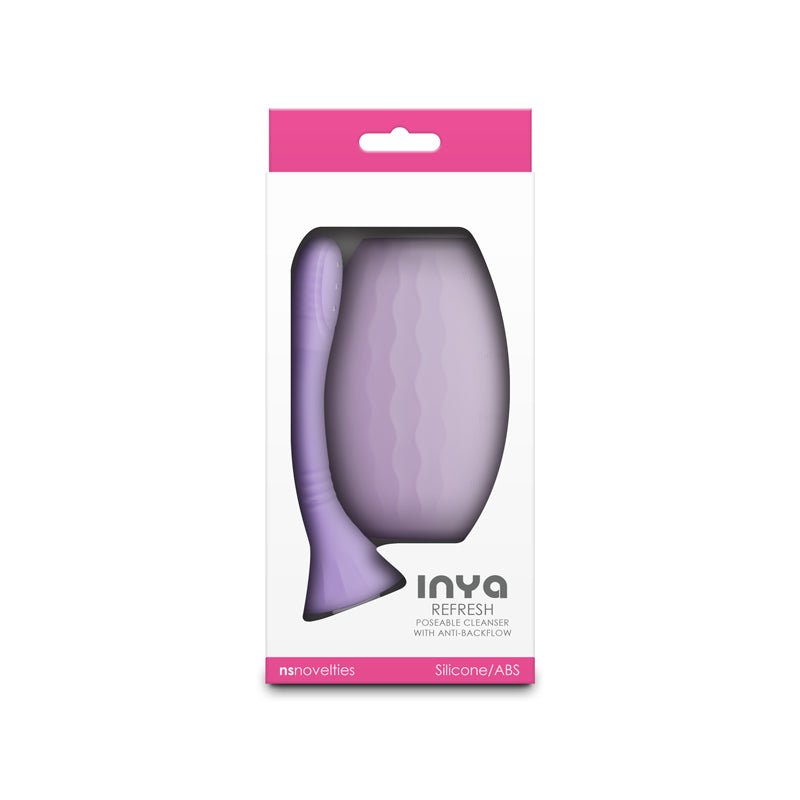 INYA Refresh - Purple - Purple Unisex Douche - Silk and Sin
