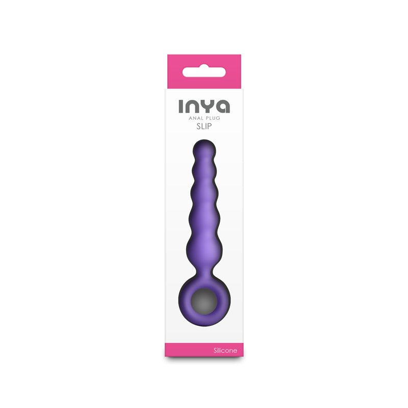 INYA Slip - Purple - Purple 12.7 cm Anal Plug - Silk and Sin