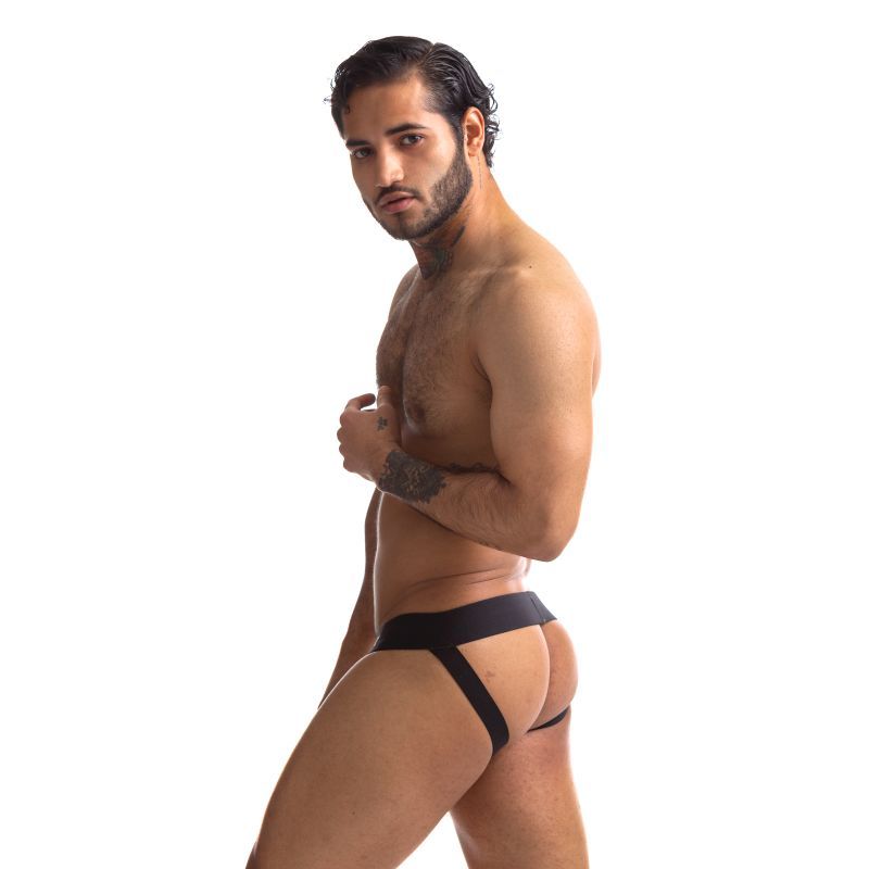 Jersey Jock Black/Green - Silk and Sin