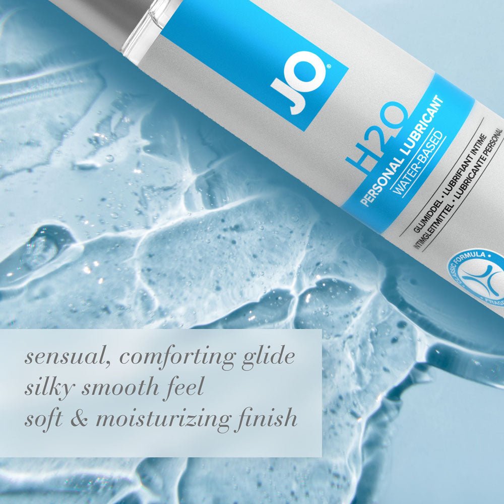 JO H2O Original Lube - 240 mL - Water Based Lubricant - 240 ml Bottle - Silk and Sin