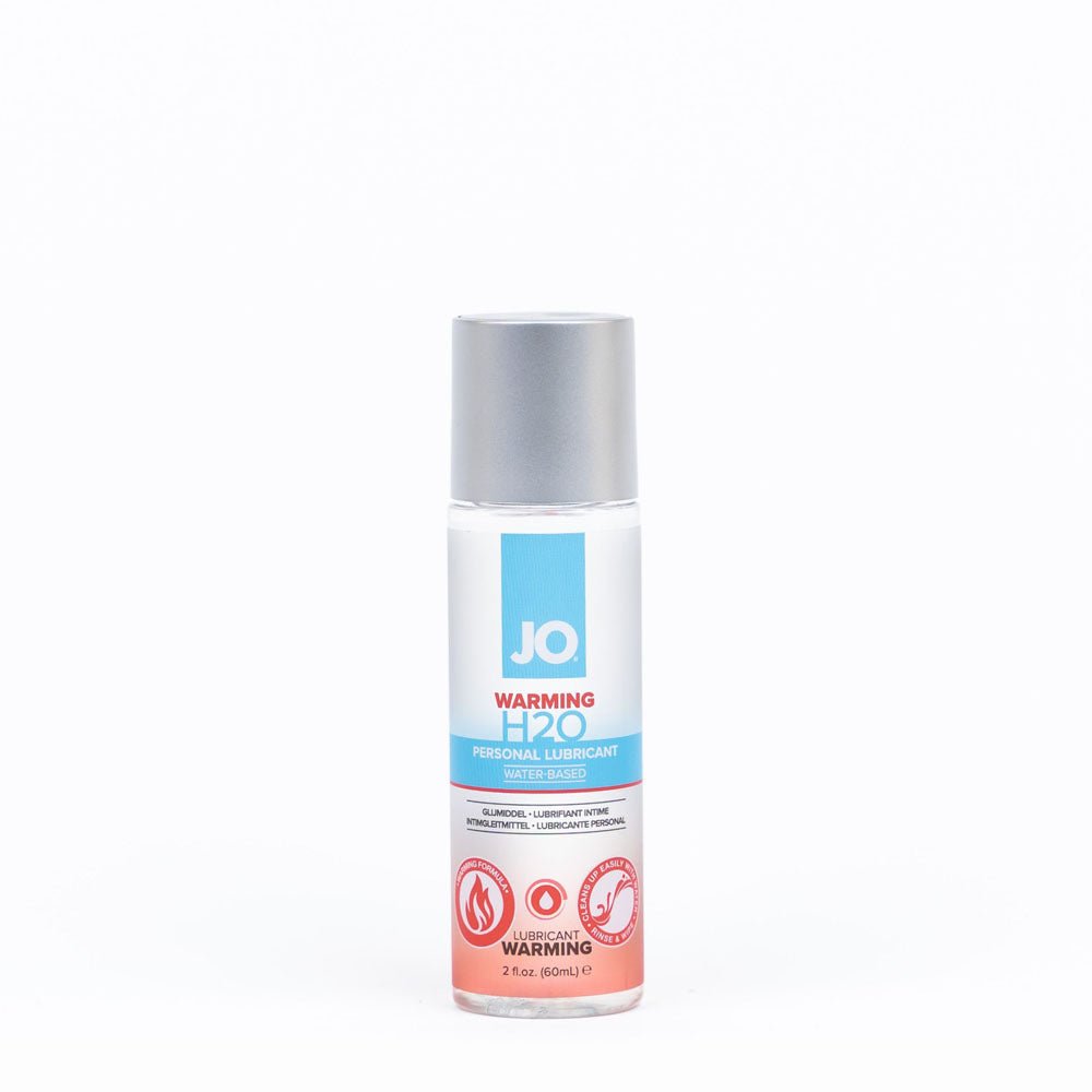 JO H2O Warming Lube - 60 mL - Water Based Warming Lubricant - 60 ml Bottle - Silk and Sin