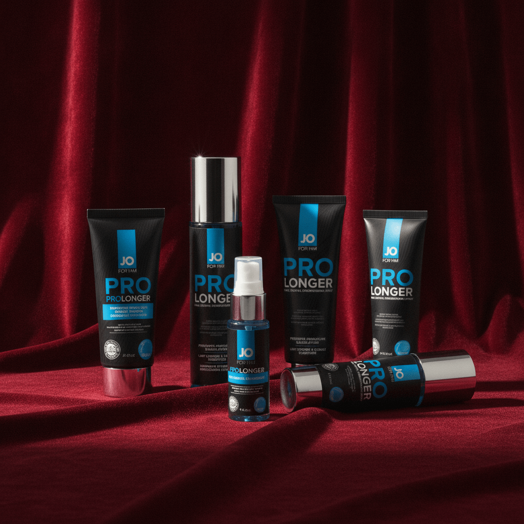 JO Prolonger Spray - 60 mL - Desensitising Spray for Men - 60 ml Spray Bottle - Silk and Sin