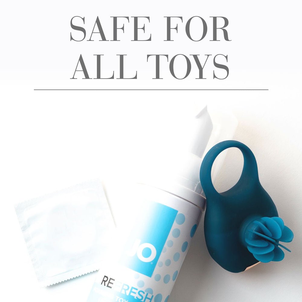 JO Refresh Foaming Toy Cleaner - 50 mL - Foaming Toy Cleaner - 50 ml Bottle - silkandsin