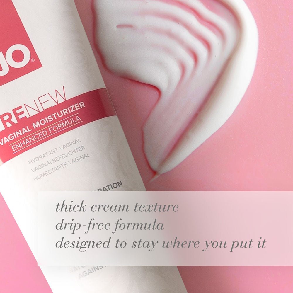 JO Vaginal Moisturiser - 120ml - Vaginal Dryness Moisturiser - 120 ml Tube - silkandsin