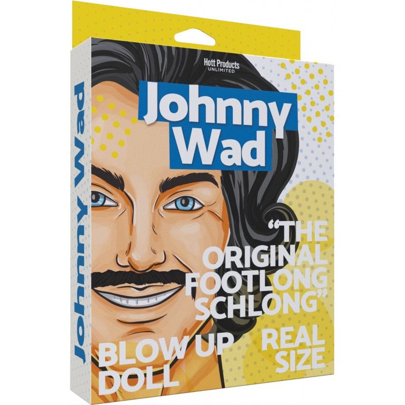 Johnny Wad Inflatable Doll - Silk and Sin