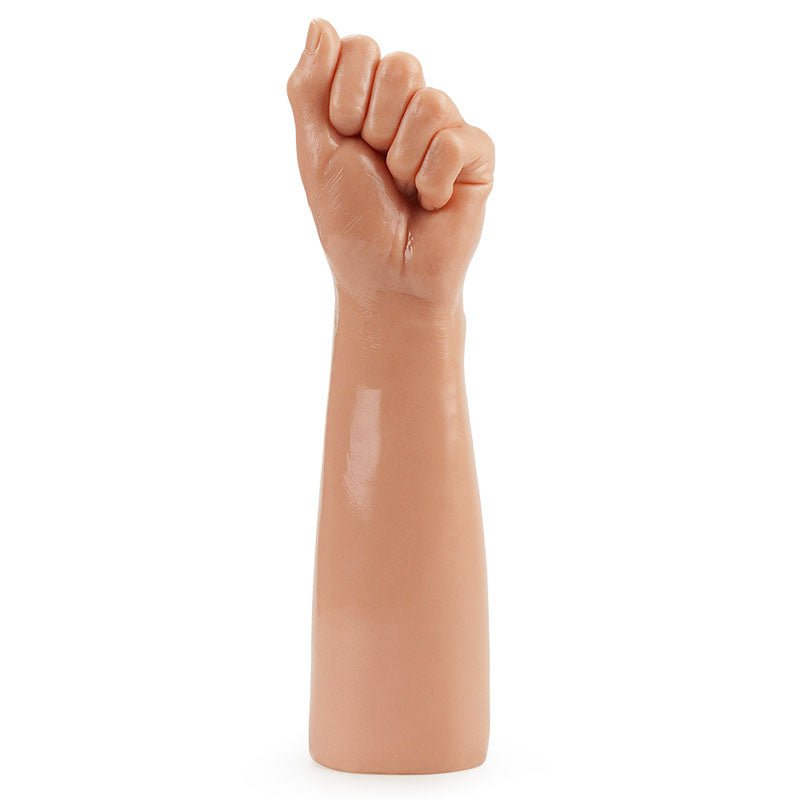 King Sized 12'' Realistic Bitch Fist - Flesh 30.5 cm Fist Dildo - Silk and Sin