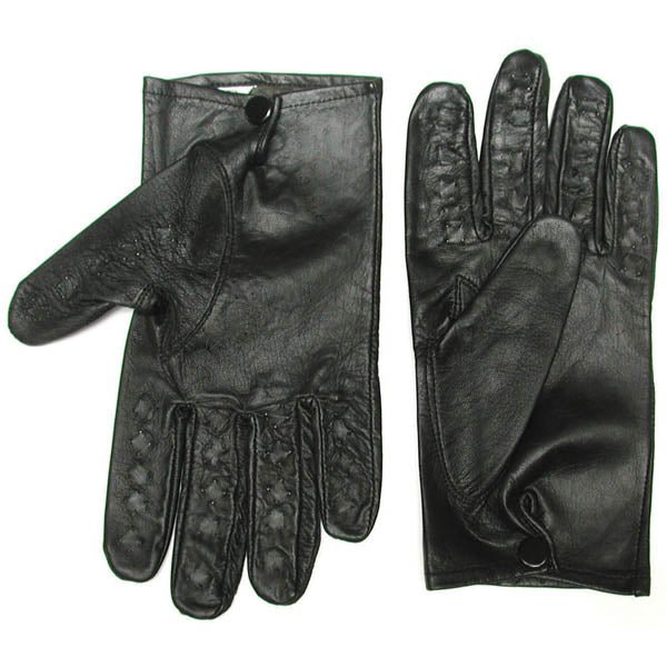 Kinklab Vampire Gloves - Black Large Spiked Gloves - Silk and Sin