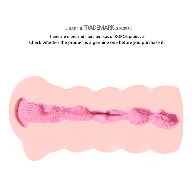 Kokos Gloria - Flesh Dual Layer Vagina Stroker - Silk and Sin