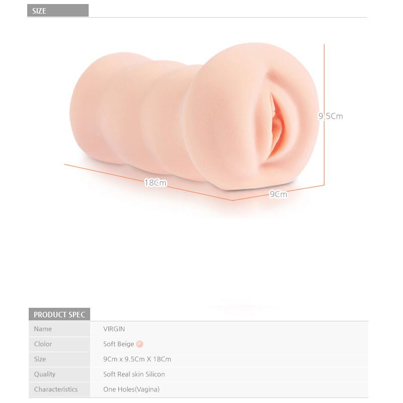 Kokos Three Sisters - Virgin - Flesh Vagina Stroker - Silk and Sin