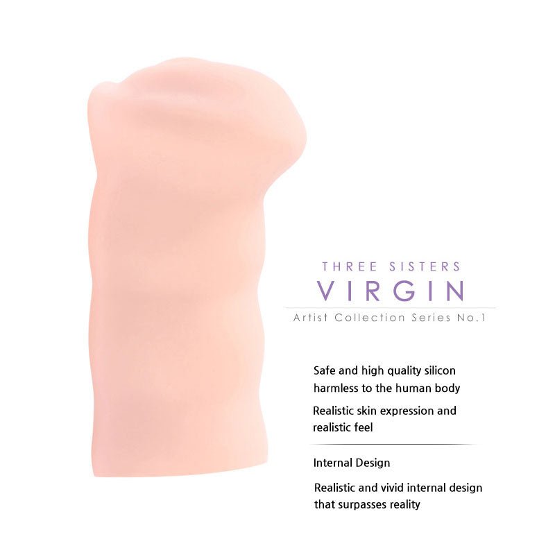 Kokos Three Sisters - Virgin - Flesh Vagina Stroker - Silk and Sin