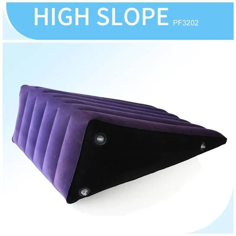 Large Inflatable Sex Positioning Wedge Cushion - Silk and Sin
