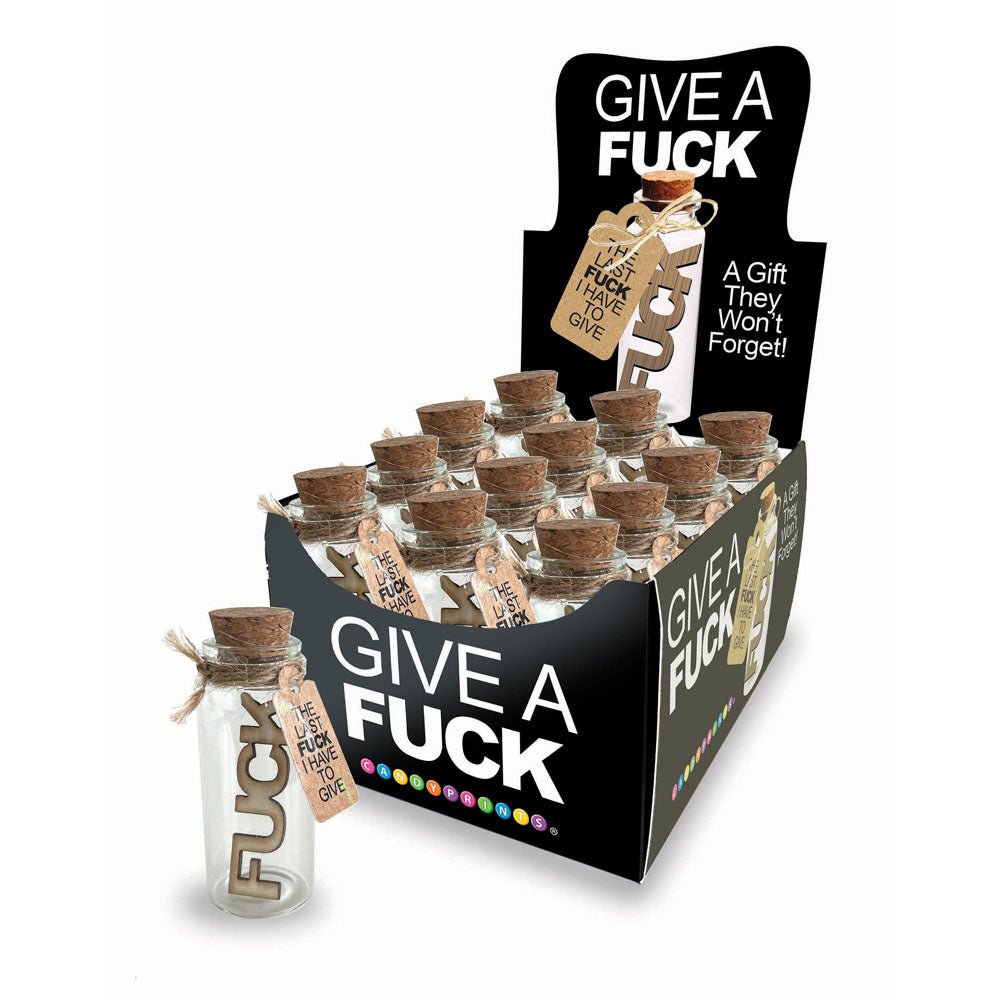 Last Fuck I Have To Give - Display of 12 - Novelty Gift - Counter Display of 12 - Silk and Sin