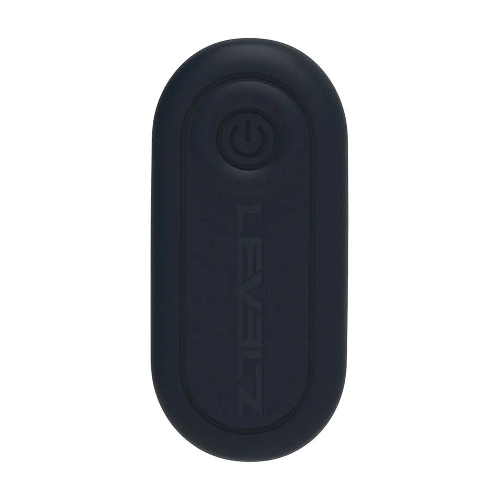 LEVELZ Dual Vibrating Prostate Stimulator with Cock Ring - Black USB Rechargeable Vibrating Butt Plug with Cock Ring - Silk and Sin