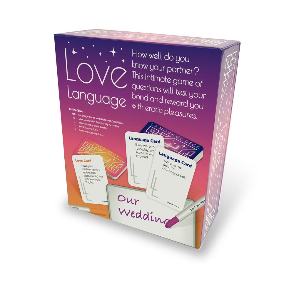 Love Language - Couples Game - Silk and Sin