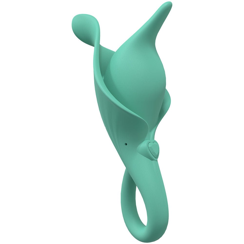 LOVELINE Lily - Green - Green USB Rechargeable Stimulator - Silk and Sin