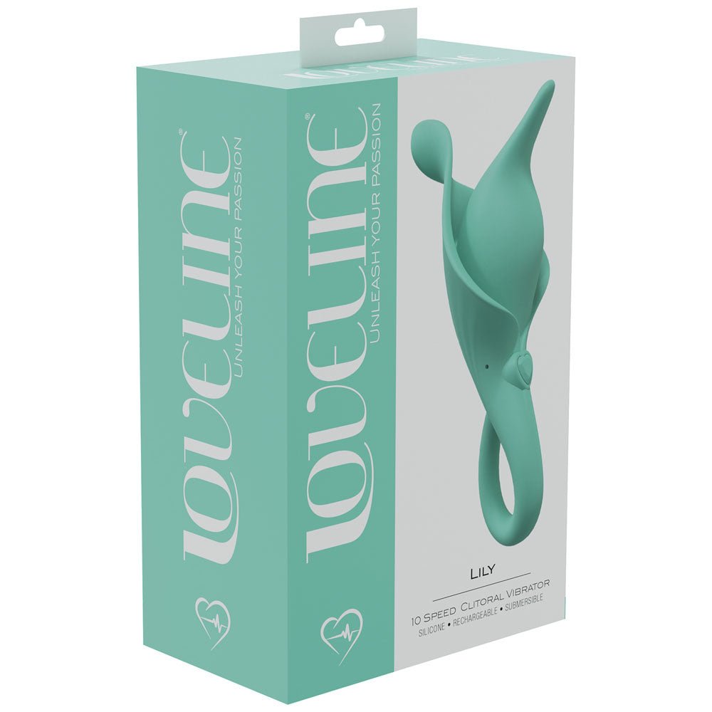 LOVELINE Lily - Green - Green USB Rechargeable Stimulator - Silk and Sin