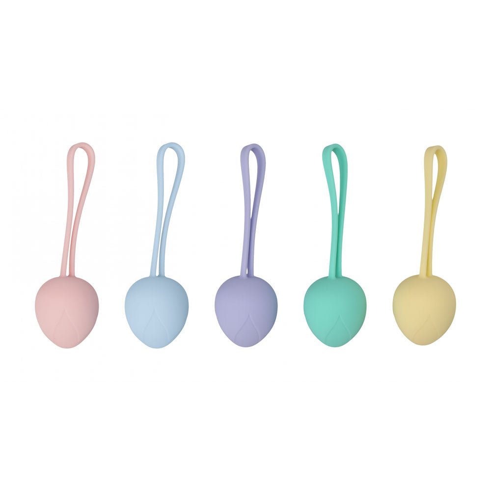 LOVELINE PelviFit Berry - Coloured Kegel Kit - Set of 5 Sizes - Silk and Sin