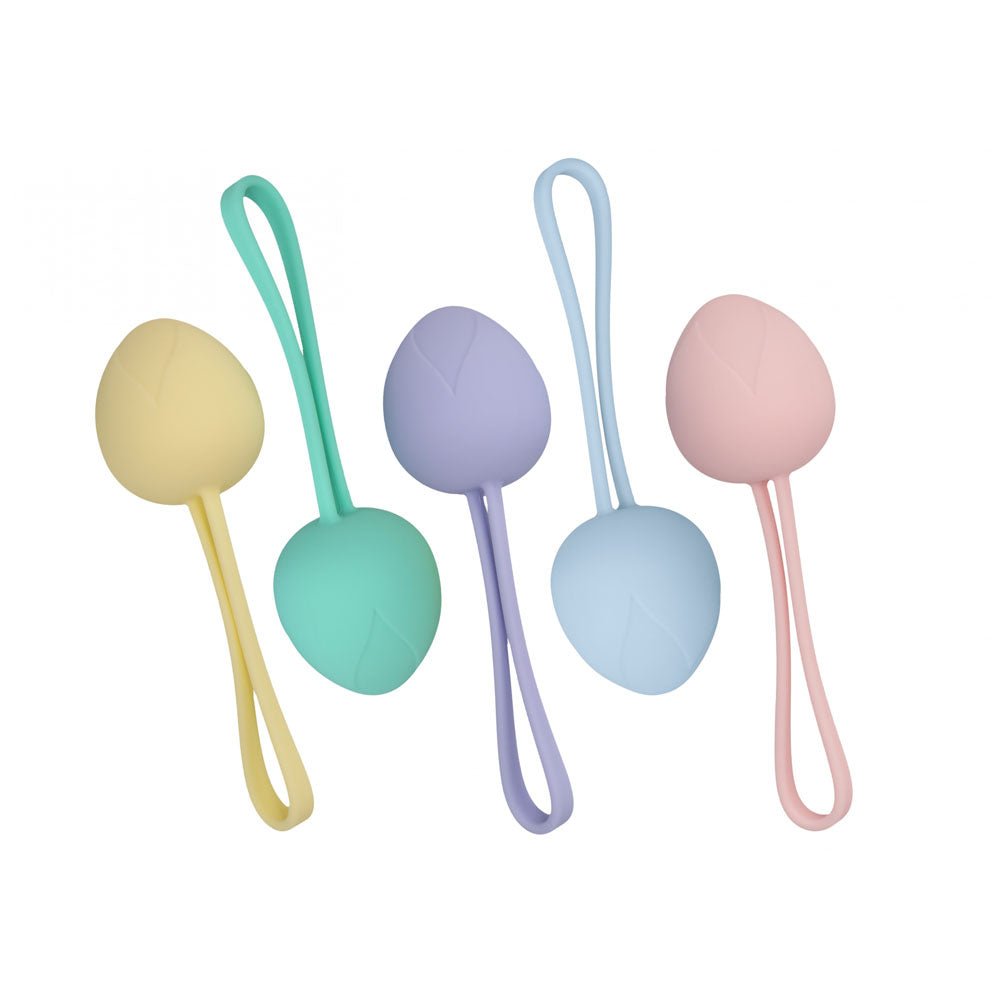 LOVELINE PelviFit Berry - Coloured Kegel Kit - Set of 5 Sizes - Silk and Sin