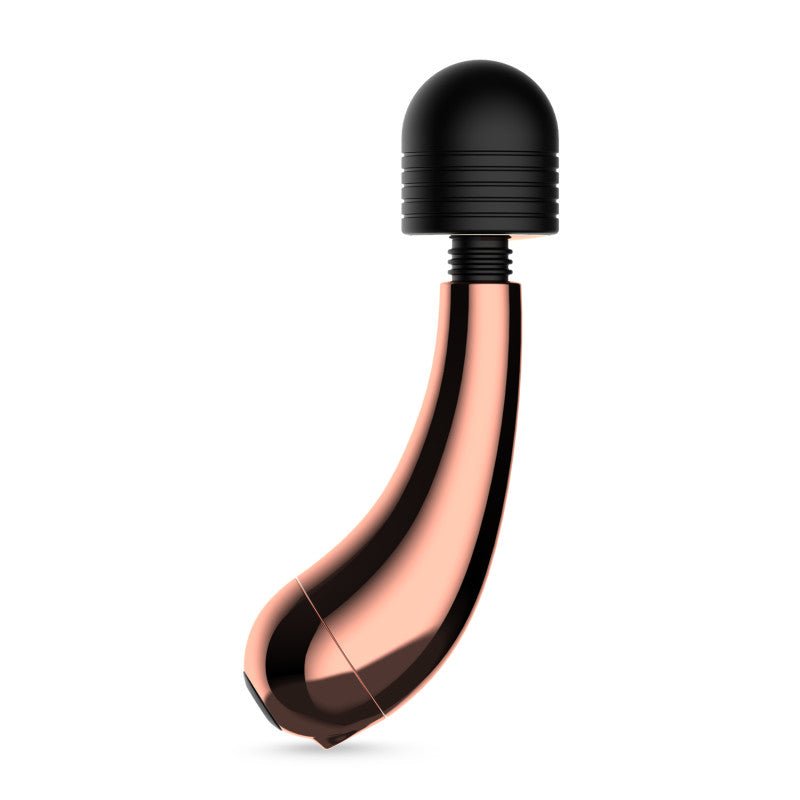 Lush Callie - Rose Gold USB Rechargeable Mini Massager Wand - Silk and Sin