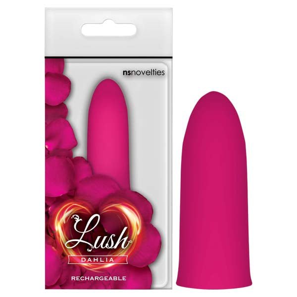 Lush Dahlia - Pink 6.1 cm (2.4'') USB Rechargeable Bullet - Silk and Sin