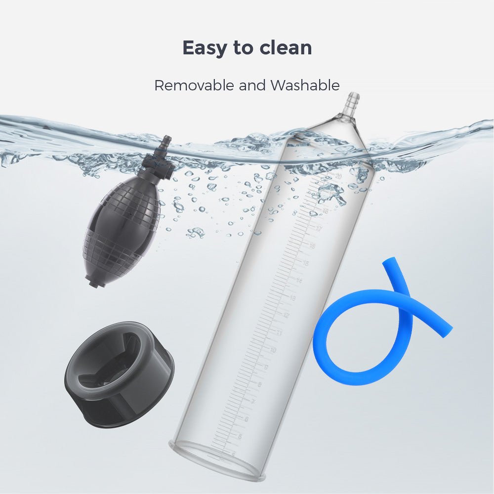 LuvPump AeroUp Beginners Penis Pump - Clear Penis Pump - silkandsin