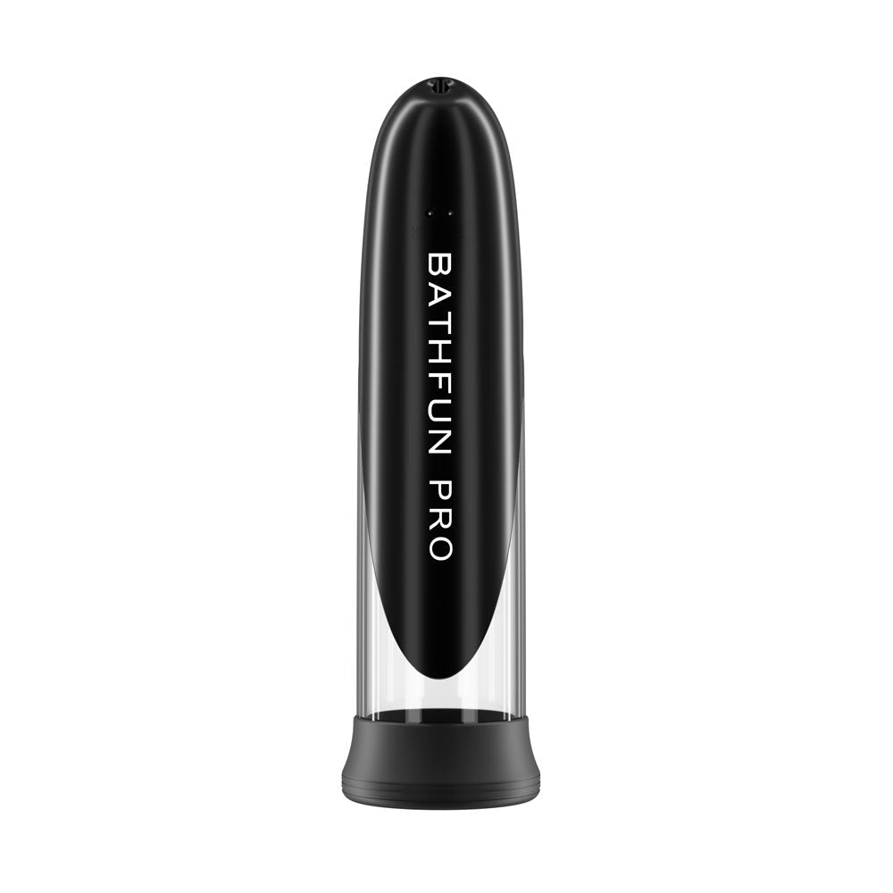 LuvPump Bathfun Pro - USB Rechargeable Waterproof Smart Automatic Penis Pump - silkandsin