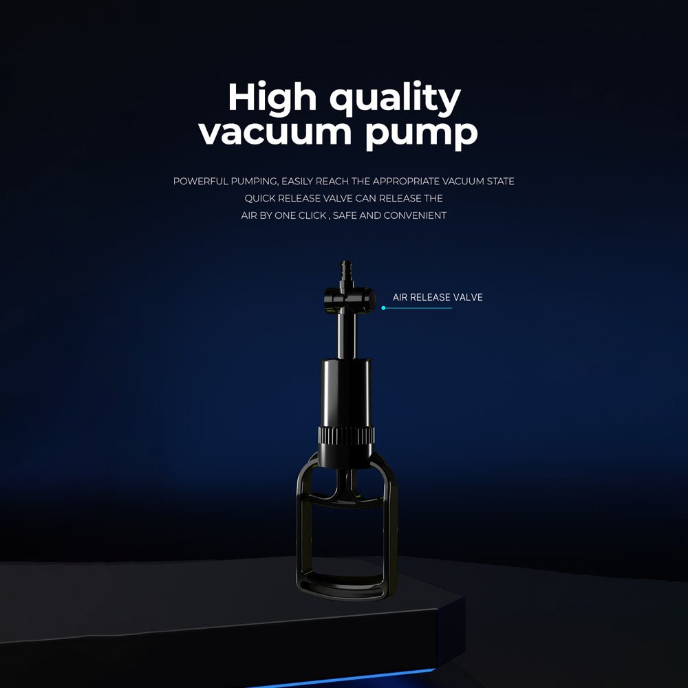 LuvPump ClassiMax XL Professional Power Pump - Clear Extra Large Penis Pump - silkandsin