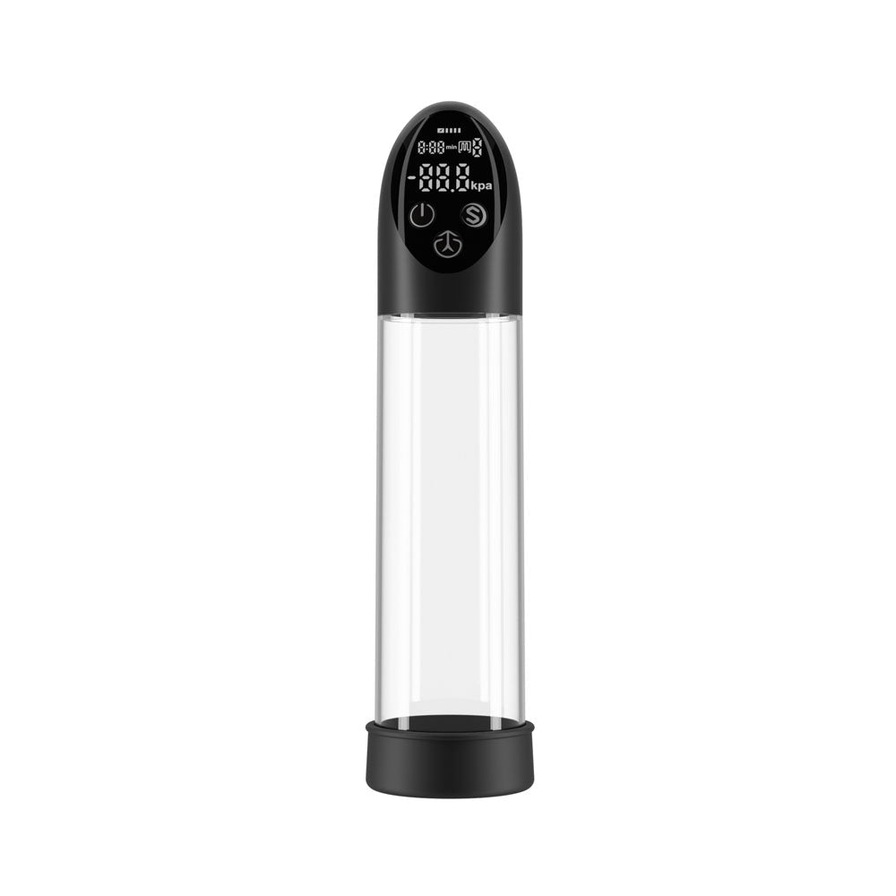 LuvPump Smart Penis Pump - Clear USB Rechargeable Automatic Penis Pump - silkandsin