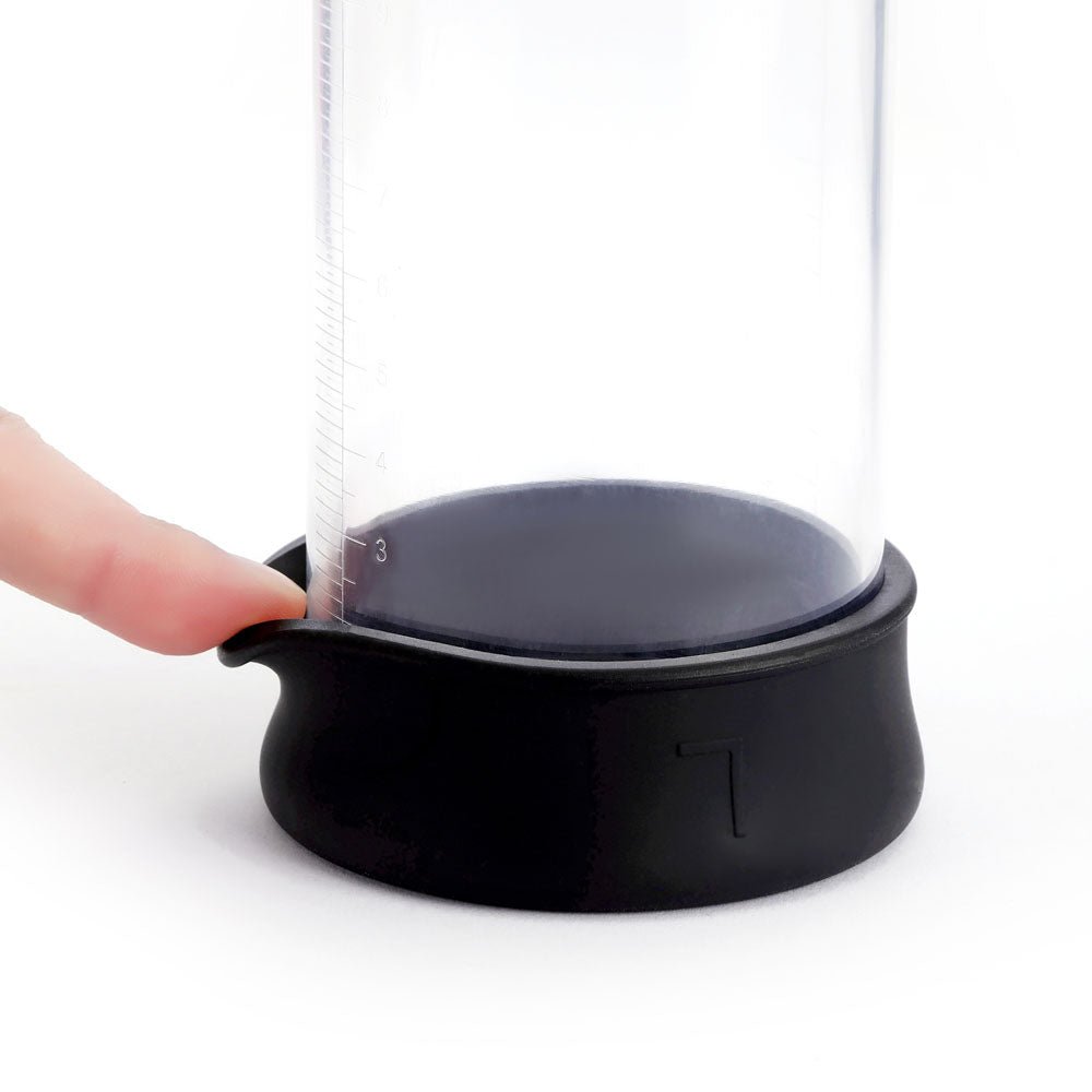 LuvPump Smart Penis Pump - Clear USB Rechargeable Automatic Penis Pump - silkandsin