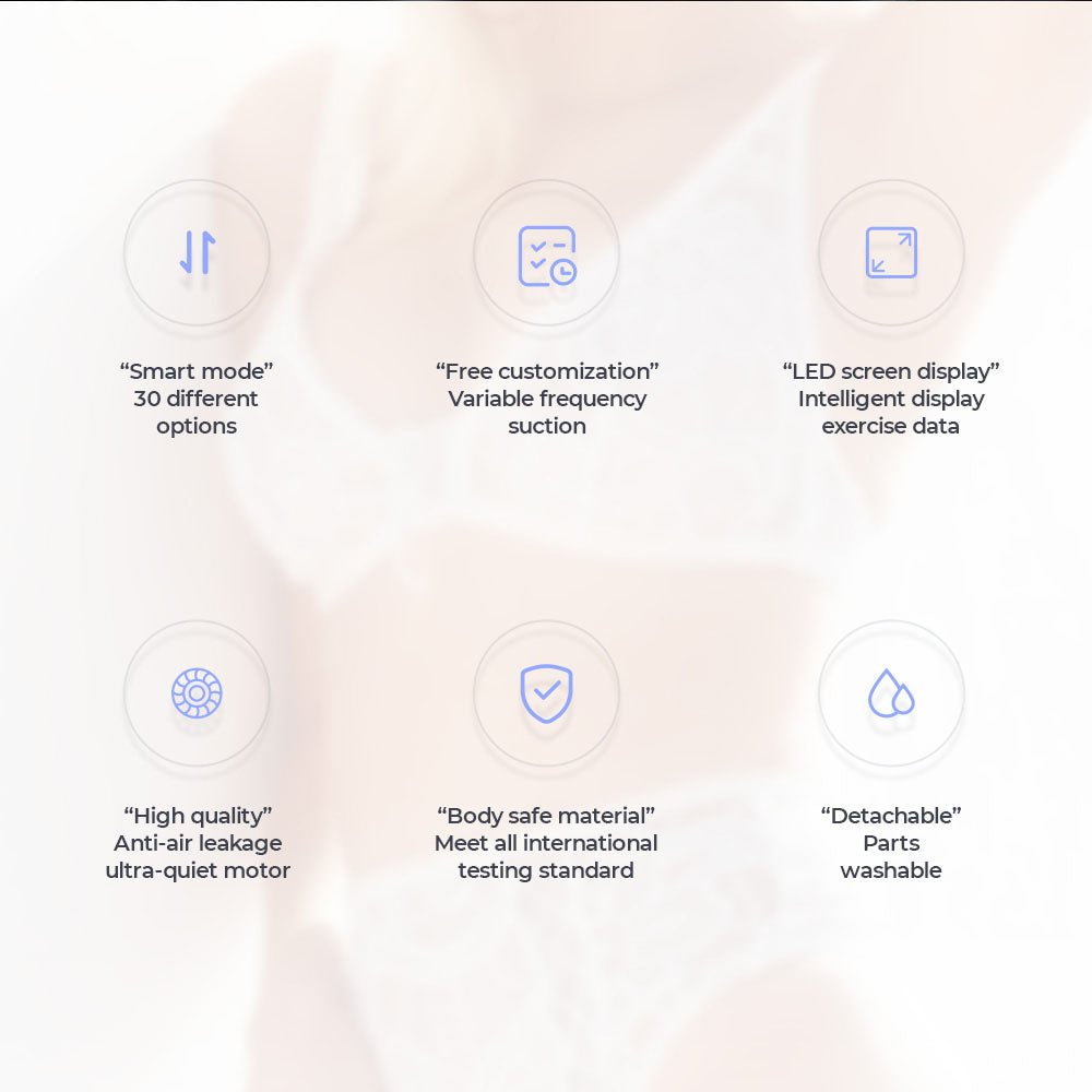 LuvPump Smart Penis Pump - Clear USB Rechargeable Automatic Penis Pump - silkandsin